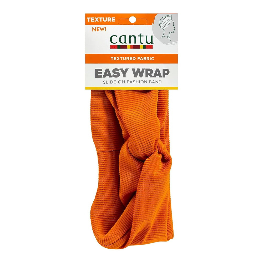 Cantu Textured Fabric Easy Wrap for Secure Styling Hair Protection and Comfort 1Ea